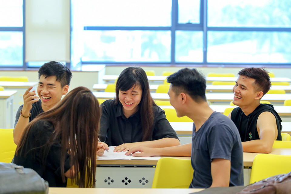 Phòng hội thảo với sức chứa lên đến cả ngàn chỗ ngồi. (Ảnh: Minh Sơn/Vietnam+)