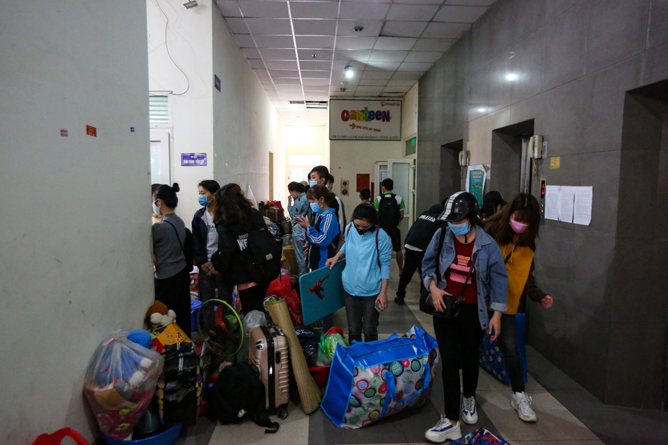 Khu cách ly mới của Hà Nội gồm 3 toà nhà, tổng cộng 840 phòng. (Ảnh: Minh Sơn/Vietnam+)