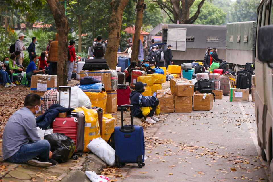 Được biết, đây là khu cách ly tập trung phòng chống dịch COVID-19 đáp ứng cho nhiều người về cách ly nhất tại Hà Nội, tính tới thời điểm hiện tại. (Ảnh: Minh Sơn/Vietnam+)