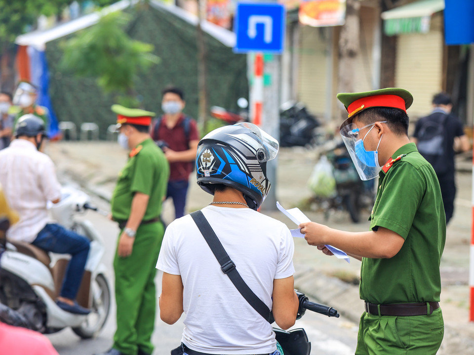 Lực lượng chức năng sẽ tiến hành kiểm soát 24/24. (Ảnh: Minh Sơn/Vietnam+)
