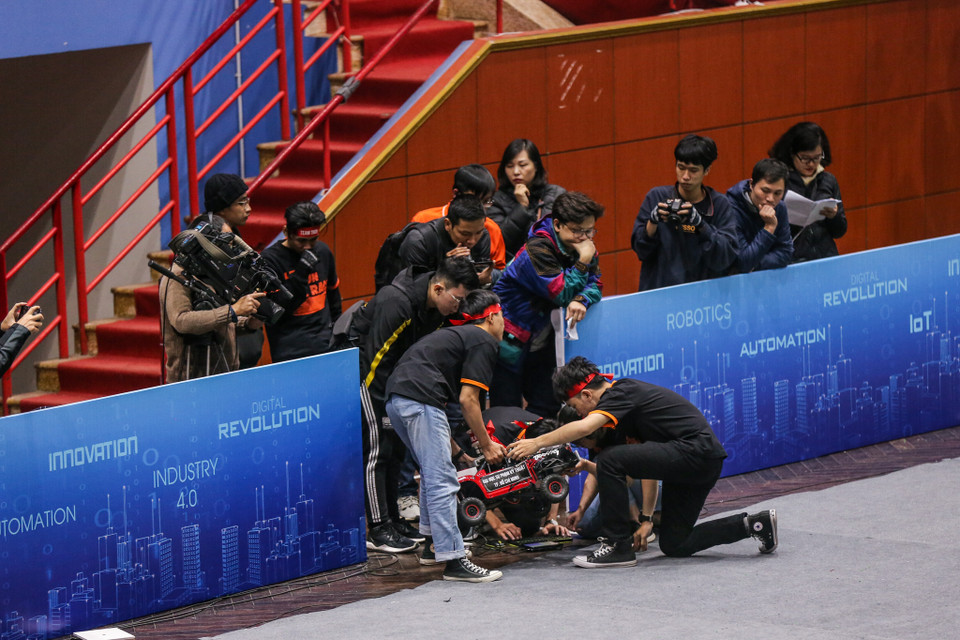 13 đội thi đến từ 10 trường đại học trên cả nước sẽ cùng nhau tranh tài. (Ảnh: Minh Sơn/Vietnam)