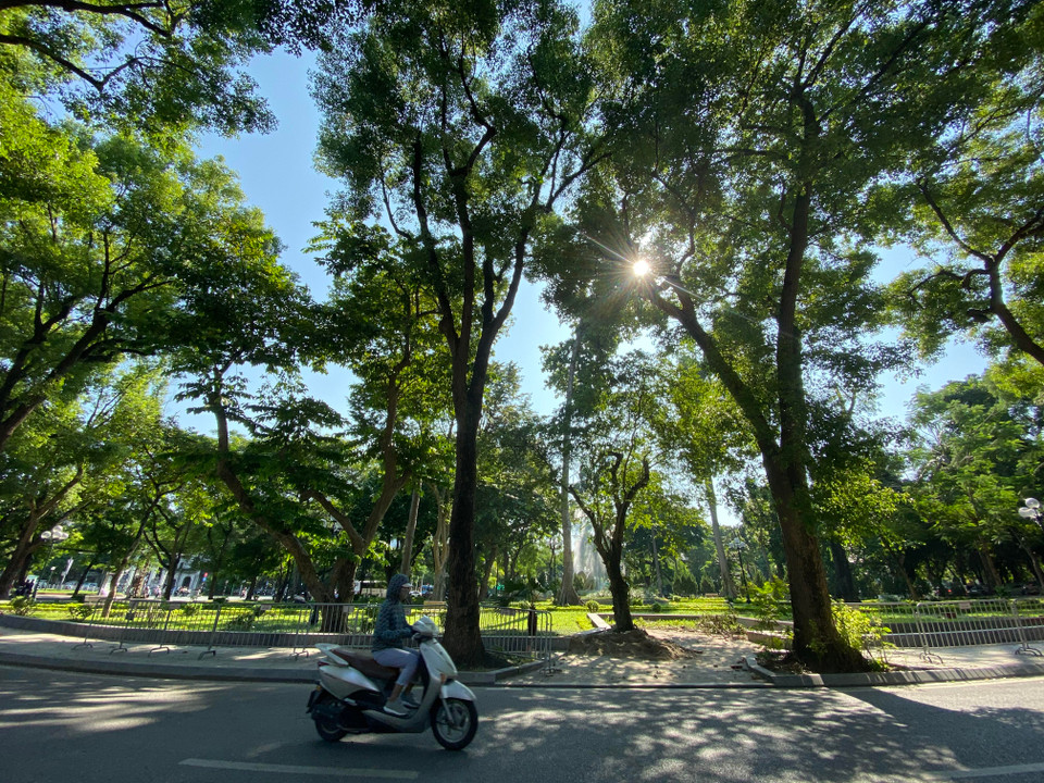 Cả 3 chiếc iPhone mới lần này ra mắt đều được trang bị với các camera có độ phân giải đều 12MP, trong đó bao gồm 1 ống kính góc siêu rộng 13mm (đầu tiên trên các dòng iPhone), 1 ống kính góc rộng 26mm như nhau. Hai chiếc iPhone 11 Pro và 11 Pro Max có thêm một camera tiêu cự tele nữa với tiêu cự tương đương 52mm. (Ảnh: Minh Sơn/Vietnam+)