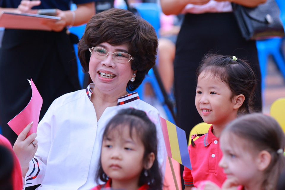 Hệ thống trường TH School được xây dựng theo mô hình liên thông dành cho học sinh từ 2-18 tuổi, có cơ sở nội trú và bán trú cho mọi đối tượng học sinh. (Ảnh: Minh Sơn/Vietnam+)