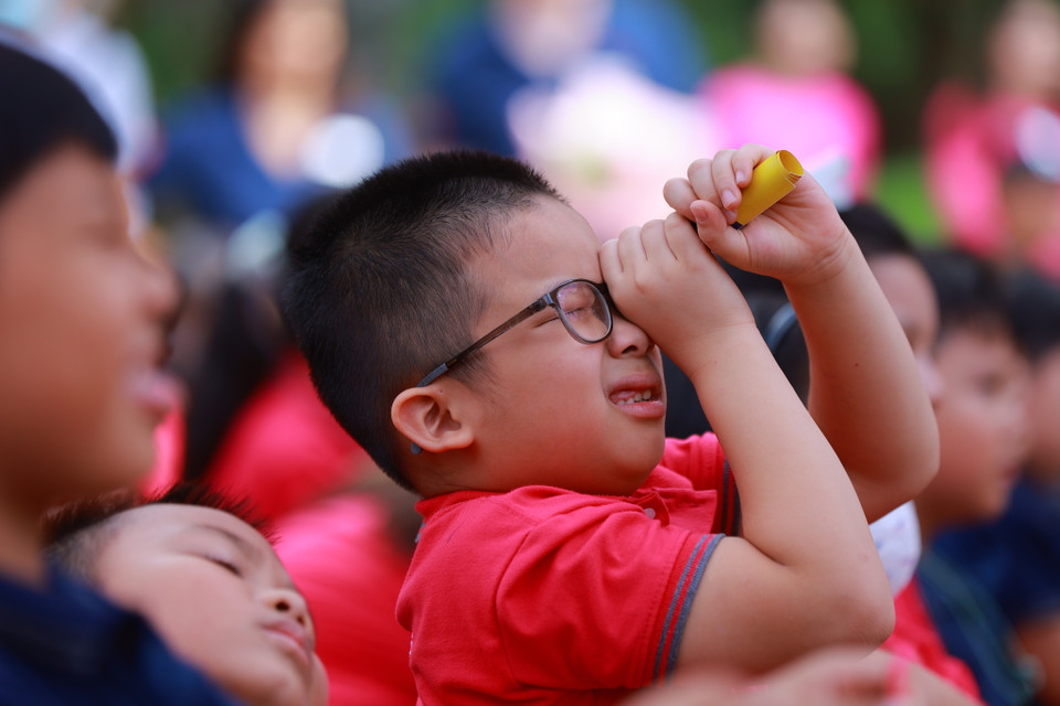 Bằng sự nỗ lực không ngừng nghỉ, 7 năm qua, TH School tạo dựng những thế hệ học sinh đầu tiên chuẩn quốc tế ngay tại Việt Nam. (Ảnh: Minh Sơn/Vietnam+)