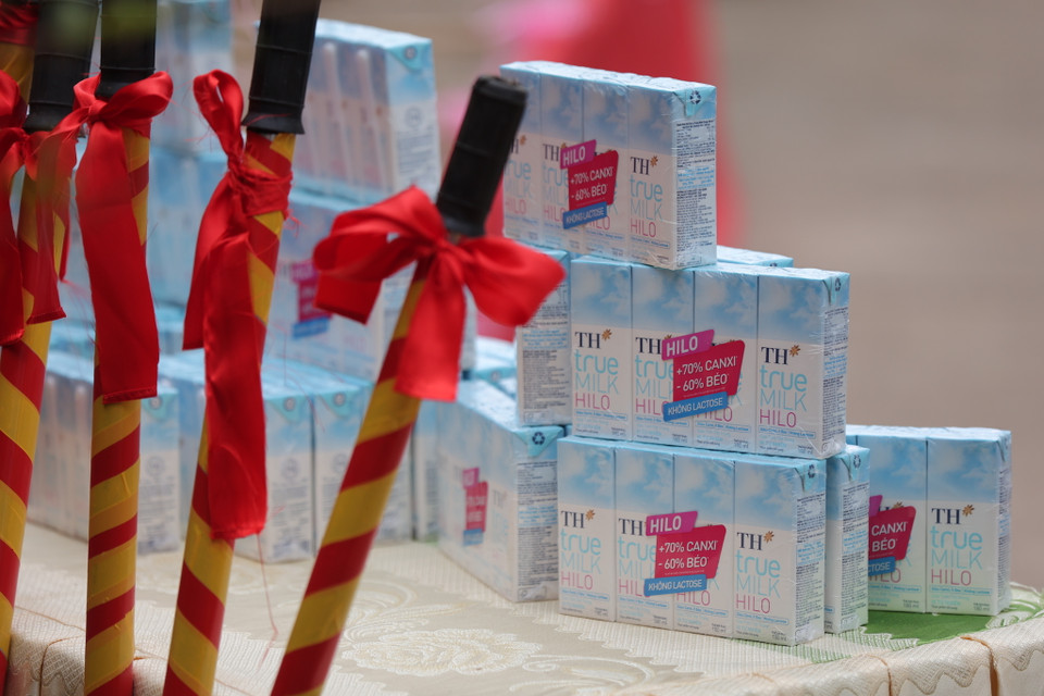 Tại tỉnh Tuyên Quang, trong chương trình này có 10 nhà vệ sinh được khởi công xây dựng, mỗi công trình nhà vệ sinh có tổng kinh phí là 60 triệu đồng. (Ảnh: Minh Sơn/Vietnam+)