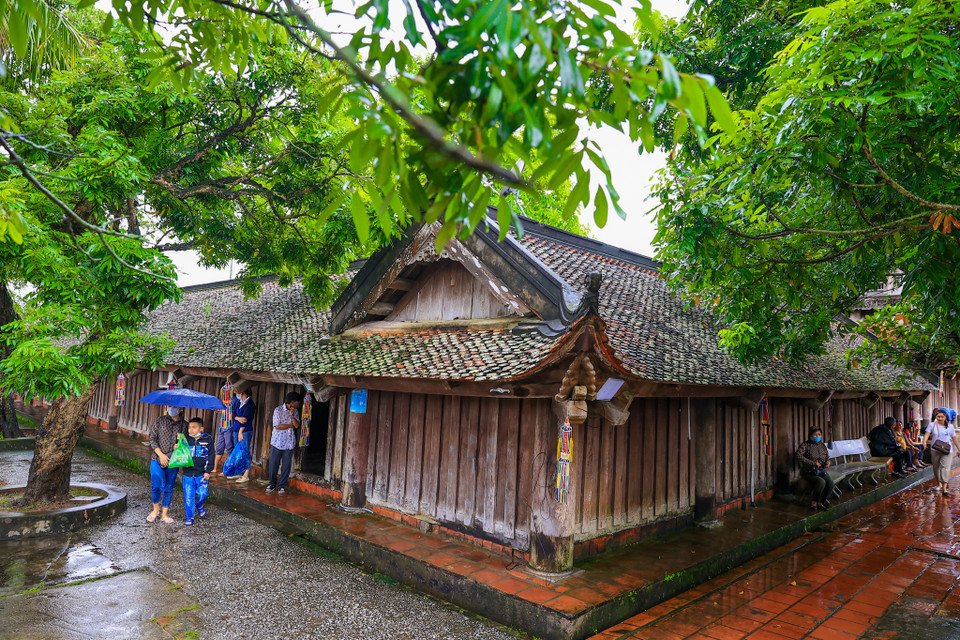 Hiện nay, toàn bộ kiến trúc chùa Keo gồm 17 công trình với 128 gian, phân bố trên diện tích 2.022m2. (Ảnh: Minh Sơn/Vietnam+)