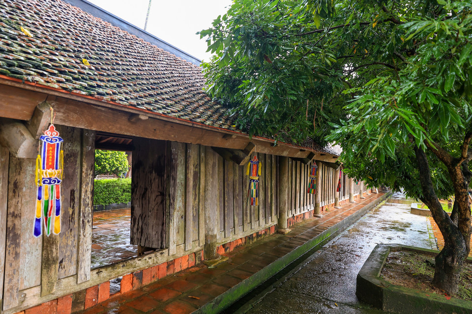 Chùa có 17 công trình với 128 gian, công trình kiến trúc chính như Tam quan, Chùa Phật, Điện Thánh, gác chuông, hành lang, khu tăng xá…. (Ảnh: Minh Sơn/Vietnam+)