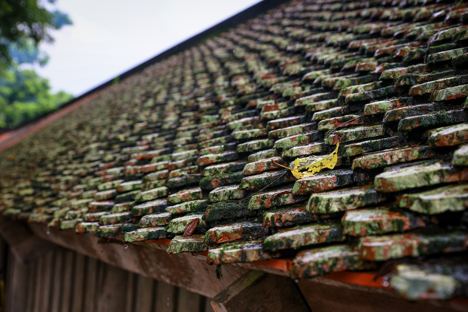 Các mái lợp còn nguyên nét cổ kính. (Ảnh: Minh Sơn/Vietnam+)