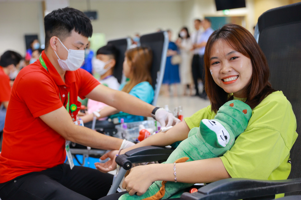 Giang cho biết đây là một nghĩa cử nhân đạo và đầy ý nghĩa mà mình muốn đóng góp tới cộng đồng. (Ảnh: Minh Sơn/Vietnam+)