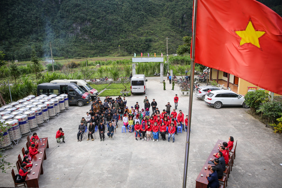 Với người dân trên cao nguyên đá, thiếu nước sinh hoạt là nỗi lo thường trực, đặc biệt là vào mùa khô. (Ảnh: Minh Sơn/Vietnam+)