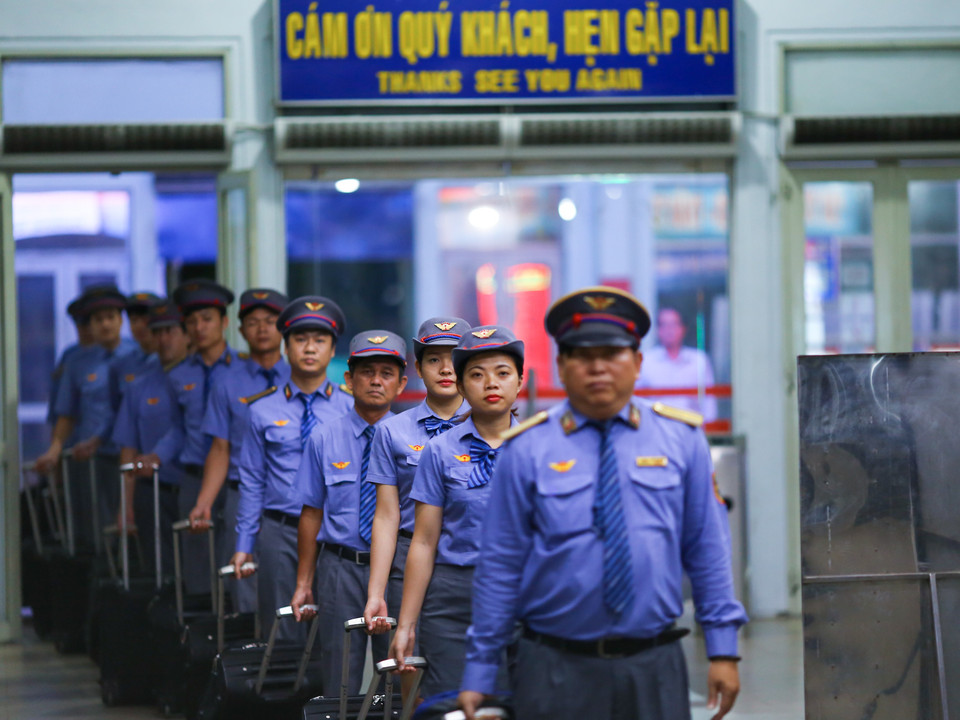 Từ ngày 10/1/2018, Tổng công ty Đường sắt Việt Nam đã chính thức đưa 6 đoàn tàu khách chất lượng cao vào khai thác trên tuyến đường sắt Thống Nhất. (Ảnh: Minh Sơn/Vietnam+)