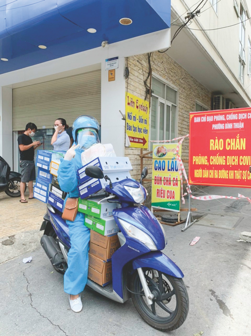 TH cũng là một trong những Tập đoàn tham gia tích cực vào công tác phòng, chống dịch COVID-19. (Ảnh: Tập đoàn TH)