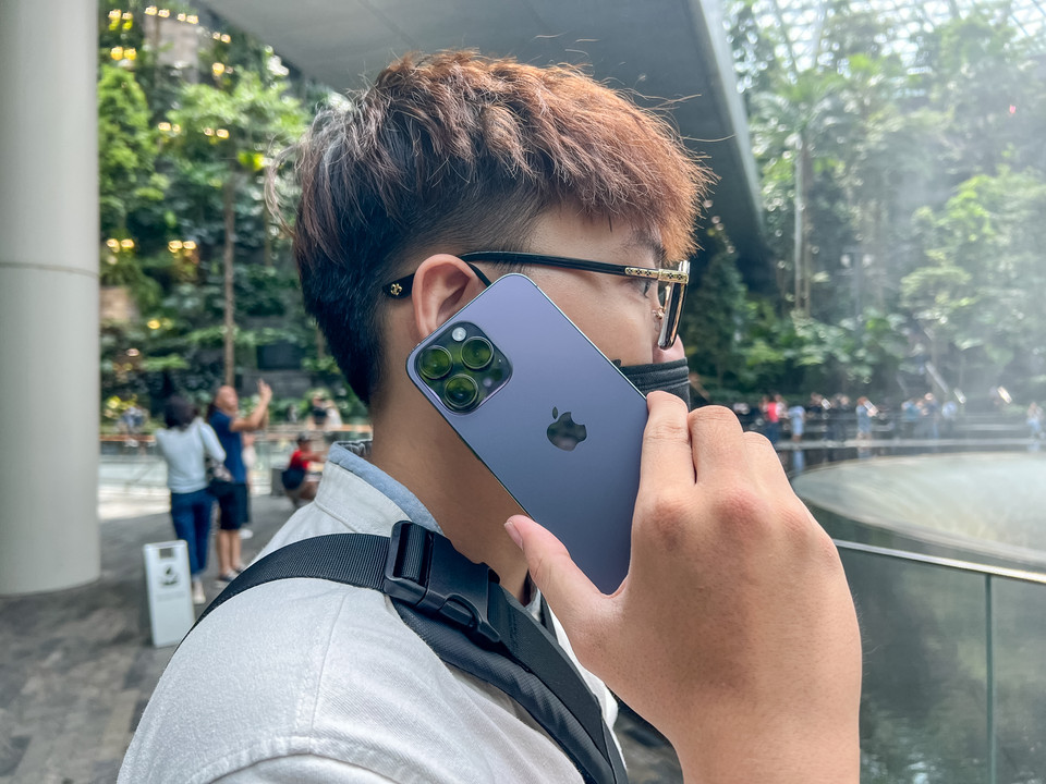 Ông Huy cũng cho biết, tính đến ngày 16/9, tức là chỉ 9 ngày sau khi Apple công bố chính thức thế hệ iPhone 14 mới, hệ thống CellphoneS đã ghi nhận gần 20 nghìn lượt đăng ký thông tin sẵn sàng mua máy. (Ảnh: CTV/Vietnam+)