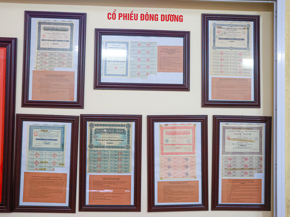 Cổ phiếu Đông Dương. (Ảnh: Minh Sơn/Vietnam+)