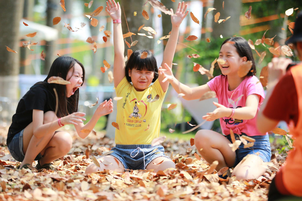 Đây cũng là một trong những khu vực sôi động nhất trong lễ hội này. (Ảnh: PV/Vietnam+)