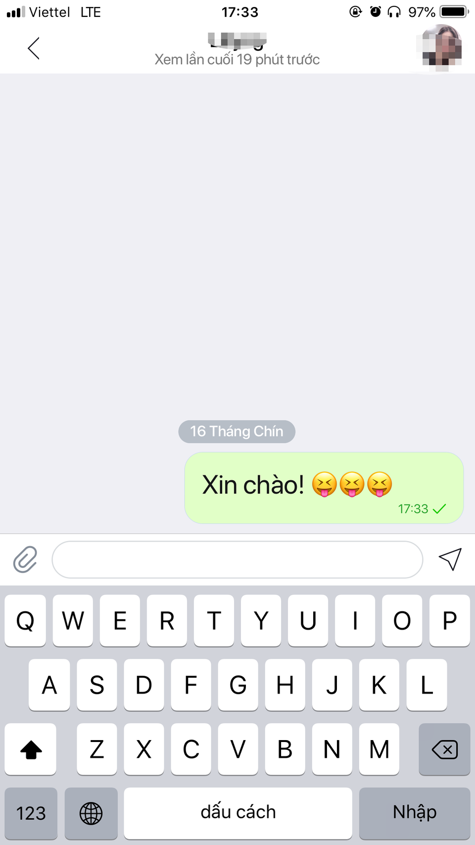 Giao diện nhắn tin của Lotus dễ khiến người dùng liên tưởng đến các ứng dụng nhắn tin OTT khác như Telegram hay Whatsapp. (Ảnh chụp màn hình)