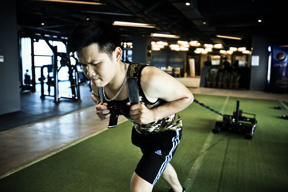 Sau đó là ‘kéo xe’. (Ảnh: Minh Sơn/Vietnam+)