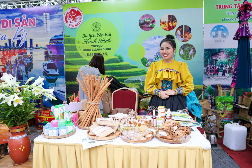 Nét văn hoá đặc trưng của các vùng miền quy tụ về Lễ hội Du lịch và Văn hóa ẩm thực Hà Nội 2021. (Ảnh: Minh Sơn/Vietnam+)