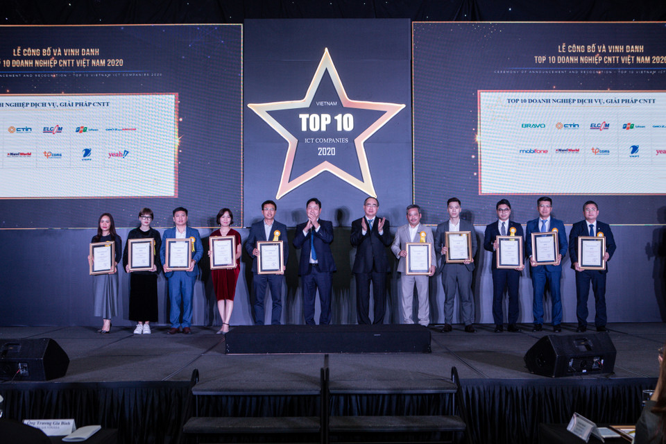 Trong công tác bình chọn, uy tín và năng lực thực sự của các doanh nghiệp được chú trọng hàng đầu nên ở một số lĩnh vực, hội đồng không chọn đủ 10 doanh nghiệp, đơn vị. Điều này phản ánh rất rõ thực tế phát triển của các doanh nghiệp ở từng lĩnh vực của ngành công nghệ thông tin. (Ảnh: PV/Vietnam+)