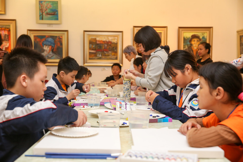 Bạn Quang Minh cũng tiết lộ trong thời gian tới dự án sẽ mở các lớp dạy nhảy cho các bạn trẻ có đam mê. (Ảnh: Minh Sơn/Vietnam+)