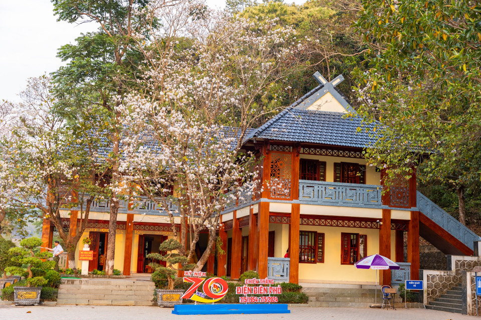 Cách trung tâm thành phố Điện Biên Phủ hơn 30km, xã Mường Phăng là nơi được chọn là nơi đặt Sở Chỉ huy Chiến dịch Điện Biên Phủ. (Ảnh: Minh Sơn/Vietnam+)
