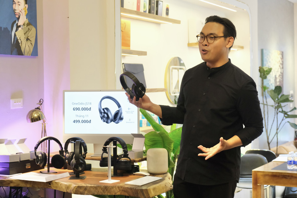 Mới đây, thương hiệu tai nghe này đã chính thức đổ bộ thị trường Việt Nam với giá chỉ từ 449.000 đồng. (Ảnh: PV/Vietnam+)