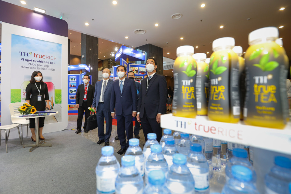 TH True MILK là một nhãn hiệu được tin tưởng và được chọn đồng hành cùng Bộ Ngoại giao trong nhiều sự kiện trọng đại. (Ảnh: PV/Vietnam+)