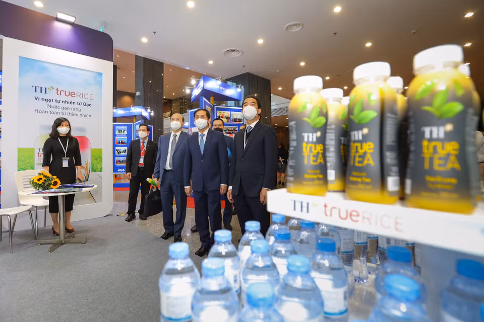TH True MILK là một nhãn hiệu được tin tưởng và được chọn đồng hành cùng Bộ Ngoại giao trong nhiều sự kiện trọng đại. (Ảnh: PV/Vietnam+)