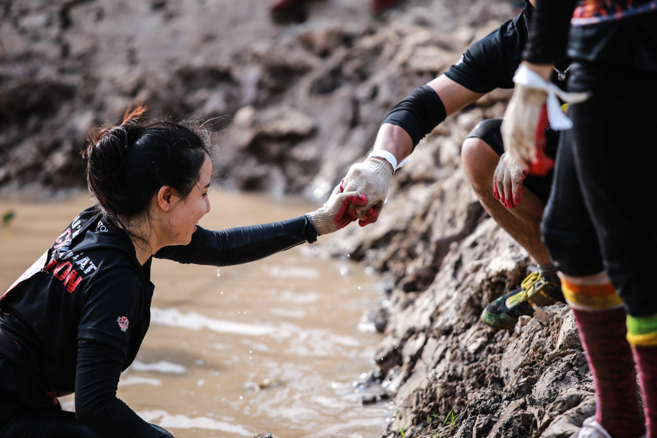 Cuộc đua được thiết kế với mục đích khuyến khích tinh thần đồng đội, hứa hẹn mang lại cảm giác chinh phục thật sự cho người chơi. (Ảnh: Minh Sơn/Vietnam+)