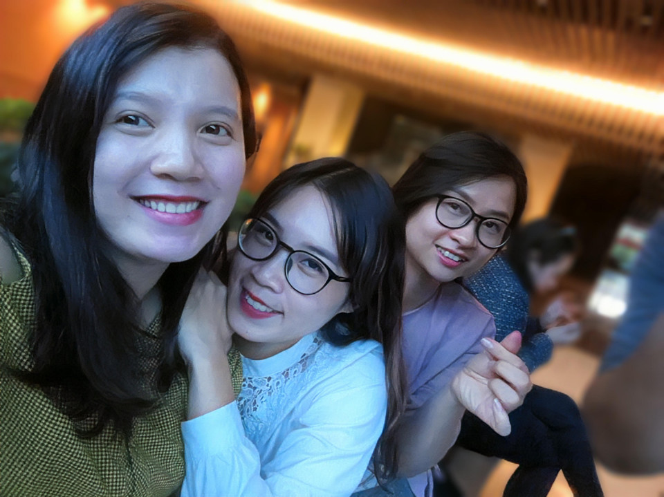 Sản phẩm cuối cùng là một bức ảnh 'tự sướng' khá sắc nét. (Ảnh: Minh Sơn/Vietnam+)