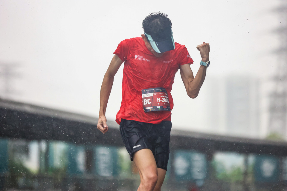 Giải chạy do Câu lạc bộ Nhà báo Công nghệ Thông tin Việt Nam (ICT Press Club) phối hợp cùng công ty Đường đua mới (Race Jungle) tổ chức với sự bảo trợ truyền thông của các Báo Điện tử VietnamPlus, Dân trí, Vietnamnet. (Ảnh: Minh Sơn/Vietnam+)