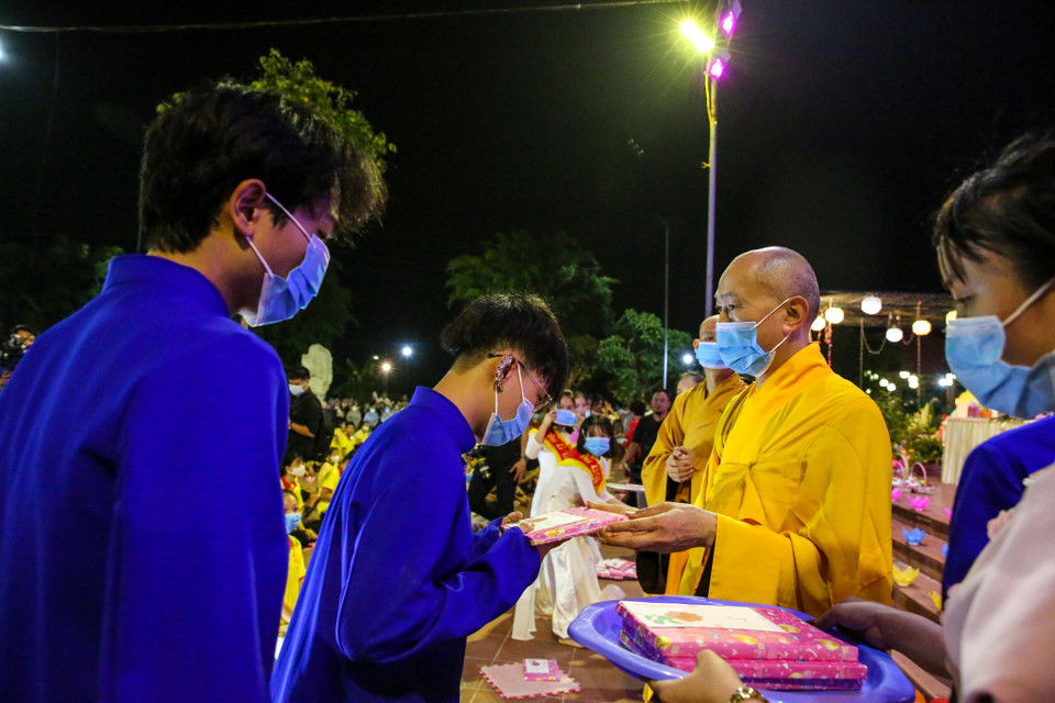 Chùa Ninh Tảo là địa chỉ Phật giáo nổi tiếng của Hà Nam, thu hút rất đông Phật tử, nhân dân trong vùng tới dự lễ. (Ảnh: Minh Sơn/Vietnam+)