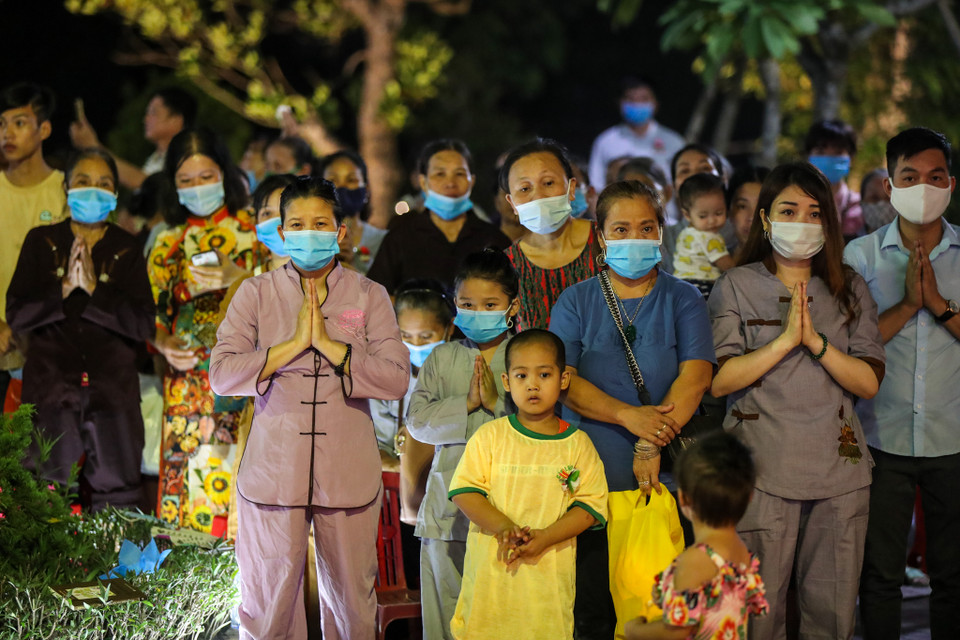 Chính vì vậy, lễ Vu Lan năm 2020 sẽ được tổ chức tại chùa Ninh Tảo với tiêu chí nhanh, gọn, an toàn kết hợp thực hiện tốt các biện pháp phòng dịch. (Ảnh: Minh Sơn/Vietnam+)