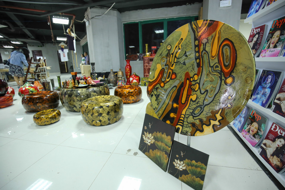 Xuyên suốt triển lãm sẽ có các sự kiện bên lề nhằm trao đổi chuyên môn và thảo luận tìm hướng đi cho nền công nghiệp sáng tạo Việt nói chung và các ngành công nghiệp sáng tạo đơn lẻ nói riêng. (Ảnh: Minh Sơn/Vietnam+)