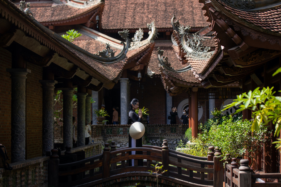 Đặt chân đến nơi đây, dường như mọi muộn phiền âu lo đều tan biến, thay vào đó là cảm giác nhẹ nhàng, thanh thoát. (Ảnh: Minh Sơn/Vietnam+)