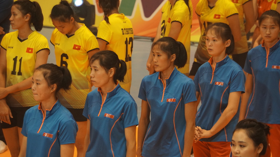 Đội Cộng hòa Dân chủ Nhân dân Triều Tiên được coi là một ẩn số của giải đấu. (Ảnh: PV/Vietnam+)