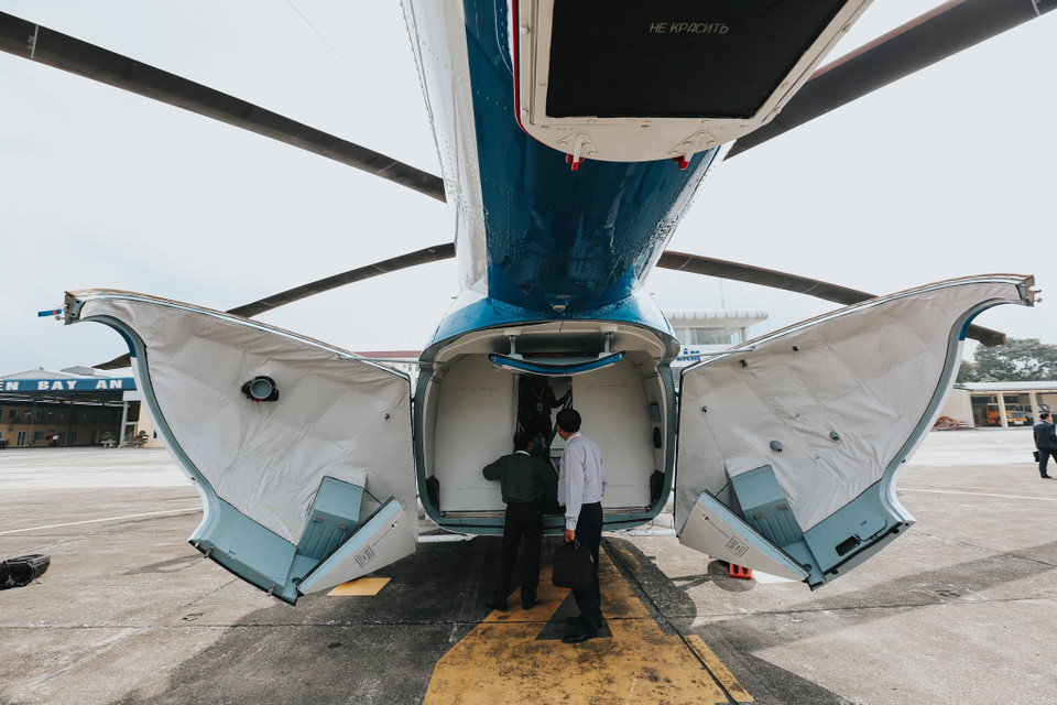 Mi-171A2 là trực thăng có thể hoạt động hiệu quả cả ban ngày lẫn bay đêm, ở nhiều độ cao khác nhau trong những điều kiện thời tiết khắc nghiệt, ẩm thấp và trên mặt nước. (Ảnh: Minh Sơn/Vietnam+)