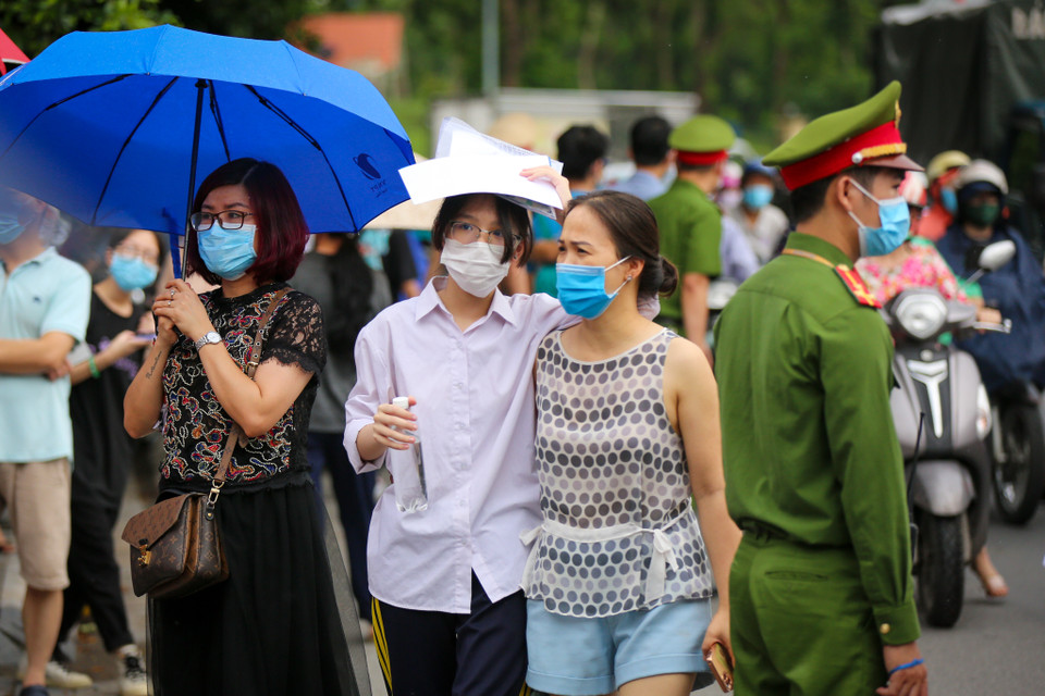 Trong ngày 13/6 các thí sinh sẽ tiếp tục thi môn Toán và Lịch sử. (Ảnh: Minh Sơn/Vietnam+)