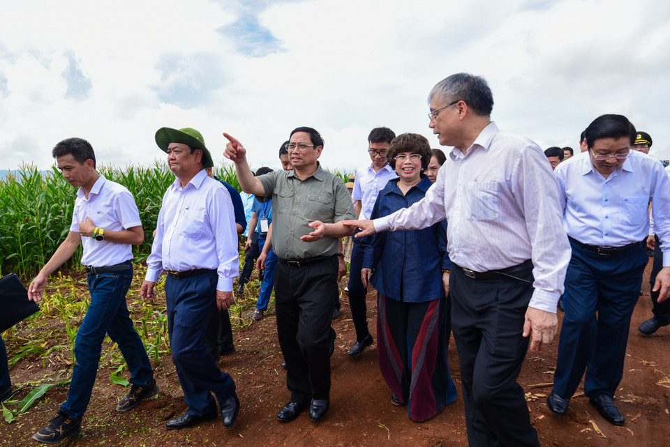 Thủ tướng đề nghị Tập đoàn TH, bà con nông dân, các nhà khoa học và cơ quan quản lý Nhà nước tiếp tục phát triển mô hình kinh tế này dựa trên các quan hệ kết hợp: trồng trọt kết hợp chăn nuôi; tích tụ ruộng đất, tạo cánh đồng mẫu lớn; kết hợp doanh nghiệp với người nông dân, nhà khoa học, nhà quản lý. 