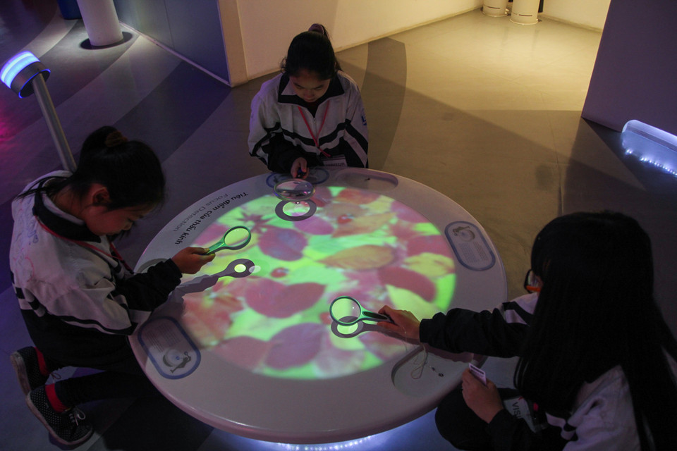 Hội thảo ‘Khoa học vui-Science is fun’ nằm trong chuỗi hoạt động giáo dục STEM thuộc khuôn khổ Quỹ Newton, một sáng kiến mới trong chương trình hỗ trợ phát triển khoa học công nghệ cho Việt Nam của Vương quốc Anh. (Ảnh: Minh Sơn/Vietnam+)