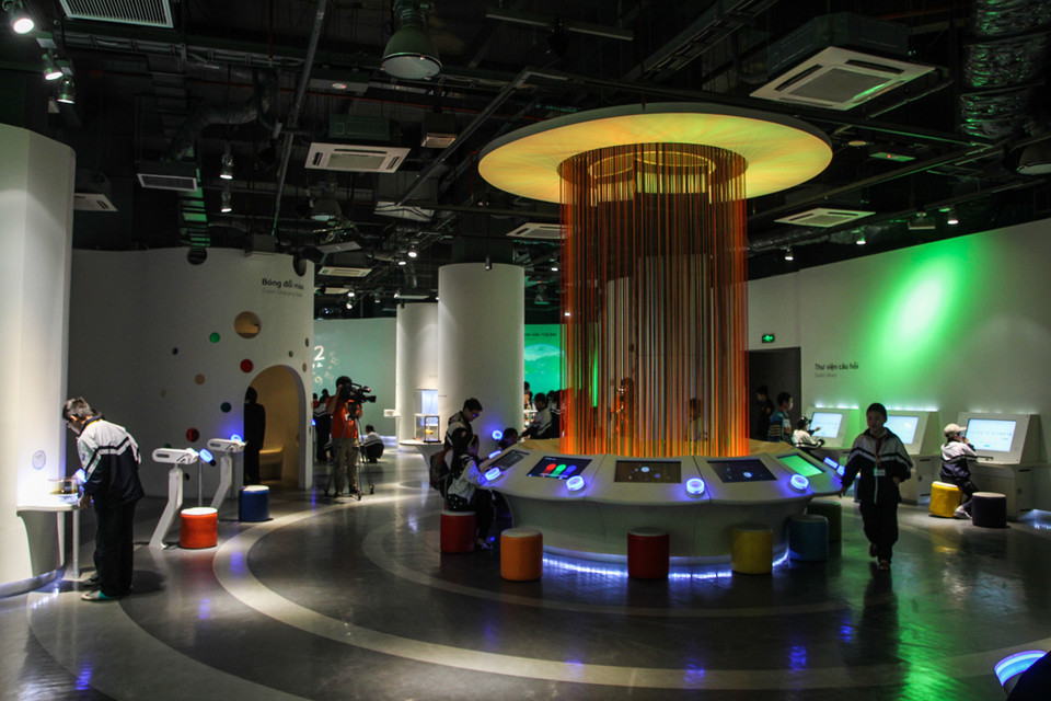 Toàn cảnh ‘Rạp hát Ảo thuật’. (Ảnh: Minh Sơn/Vietnam+)