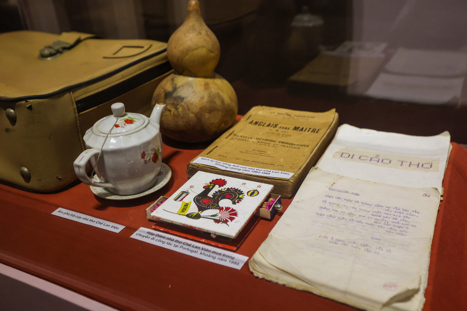 Từ các bối cảnh trong các tác phẩm nổi tiếng được dựng lại cho đến những hiện vật quý báu của những nhà văn, nhà thơ. (Ảnh: Minh Sơn/Vietnam+)