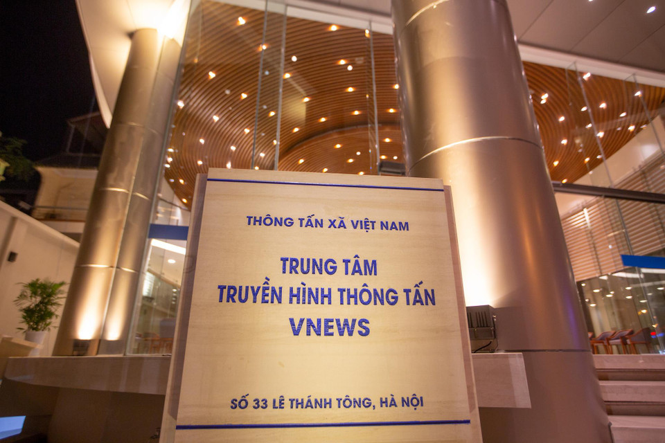 Mặc dù mới ra đời được 9 năm nhưng kênh Truyền hình Thông tấn đã khẳng định được vị thế của một kênh truyền hình chuyên biệt tin tức thời sự chính luận, được Bộ Thông tin và Truyền thông công nhận là kênh thông tin phục vụ nhiệm vụ chính trị, tuyên truyền của quốc gia. (Ảnh: Minh Sơn/Vietnam+)
