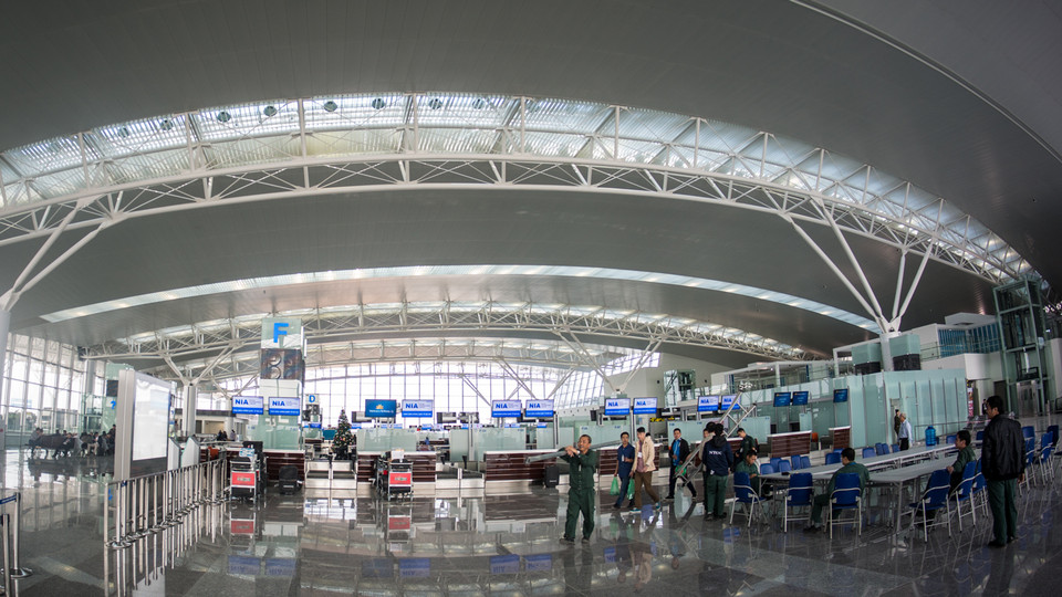 Nhà ga T2 được khởi công xây dựng ngày 4/12/2011, có tổng vốn đầu tư gần 900 triệu USD, tương đương hơn 18.000 tỷ đồng (khoảng 2/3 vay vốn ODA của Nhật). (Ảnh: Minh Sơn–Hoàng Long/Vietnam+)