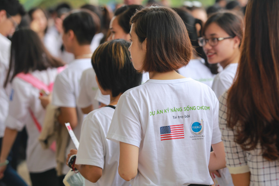 Nhiều tổ chức phi chính phủ cũng tham gia chương trình. (Ảnh: PV/Vietnam+)