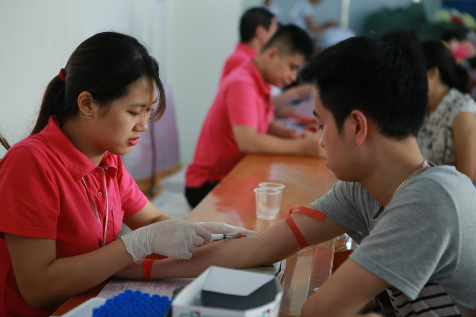 Ban tổ chức hy vọng sẽ ngày càng có nhiều doanh nghiệp tham gia phong trào đầy ý nghĩa này mỗi năm. (Ảnh: Minh Sơn/Vietnam+)