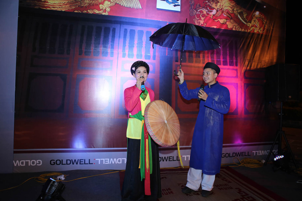 Hay dân ca Quan họ Bắc Ninh. (Ảnh: PV/Vietnam+)