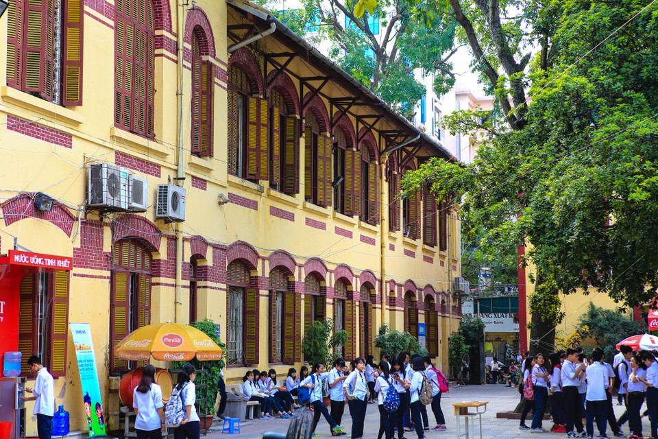 Đến tháng 2 năm 2009 trường đổi tên thành trường Trung học phổ thông Trần Phú - Hoàn Kiếm. (Ảnh: Minh Sơn/Vietnam+)