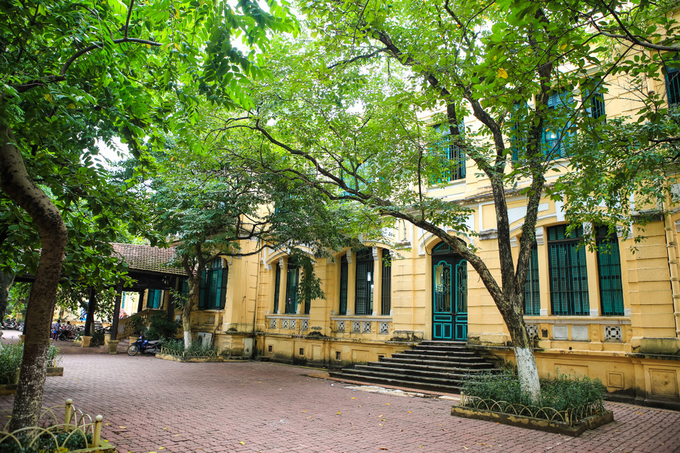 Trường nữ sinh Đồng Khánh khi ấy là ngôi trường duy nhất ở miền Bắc dành riêng cho học sinh nữ. (Ảnh: Minh Sơn/Vietnam+)