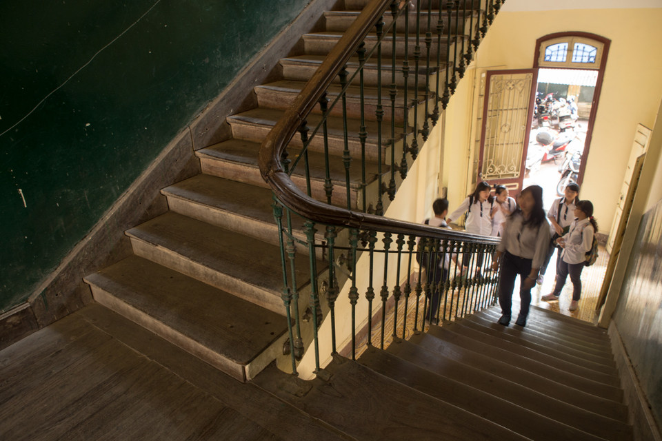 Đây cũng là ngôi trường từng có nhiều danh nhân theo học như: Cố Tổng bí thư Trường Chinh, giáo sư Hồ Đắc Di… (Ảnh: Minh Sơn/Vietnam+)